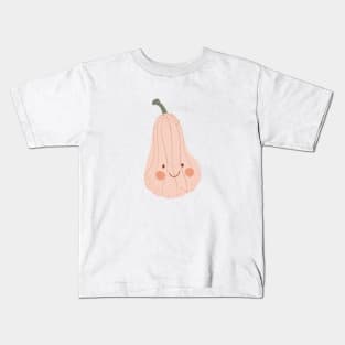 Cute Pink Pumpkin Kids T-Shirt